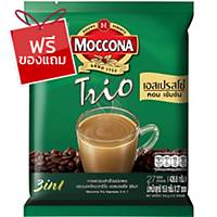 MOCCONA TRIO กาแฟ 3IN1 เอสเปรสโซ 15.8 กรัม 27 ซอง