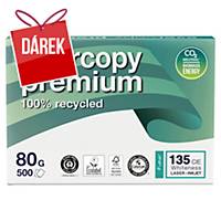 Recyklovaný papír Evercopy Premium, A4, 80 g/m², bílý, 5 x 500 listů