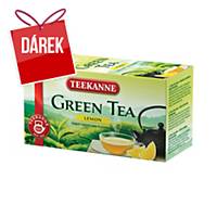 Zelený čaj s citronem Teekanne, 20 sáčků à 1,75 g
