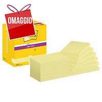Foglietti Post-it® adesivo Super Sticky 12 blocchetti 76 x 127 mm giallo canary™
