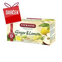 Čaj Teekanne Premium zázvor & citrón, 20 vrecúšok à 1,75 g