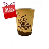 Papírový kelímek  Coffee to go , velikost M, průměr 80 mm, balení 50 kusů