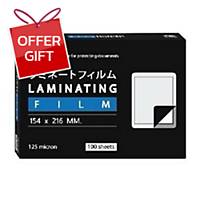 ORCA Laminating Pouch A5 154X216mm 125 mi - Pack of 100