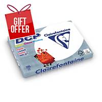 Clairefontaine DCP Paper, A4, 350gsm, White, 125 Sheets
