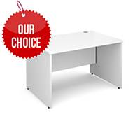 Maestro 25PL Straight Desk 1200x800mm White - Delivery Only - Excludes NI