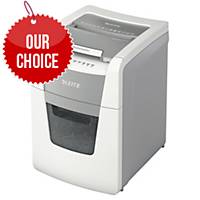 Leitz IQ Autofeed  Small Office 100 Automatic Paper Shredder P5 White