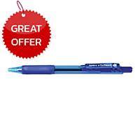 DOUBLE A TRITOUCH BALL PEN 0.5 MM BLUE