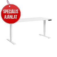 A Axis állítható magasságú asztallap, mérete 160 x 80 cm, fehér