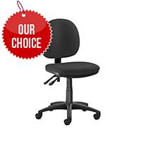 Origin Medium Back Operators Chair Without Arms - Black