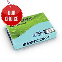 Evercolour Recycled Paper A4 80 gsm Blue - 1 Ream of 500 Sheets