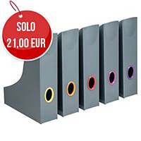 Set portariviste Durable Varicolor®  plastica dorso 7,3 cm - conf. 5