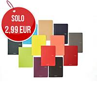 Quaderno Fabriano Ecoqua Maxi A4 quadretti 5 mm colori assortiti