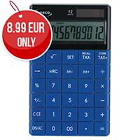 Lyreco Desk Calculator 12-Digit Blue