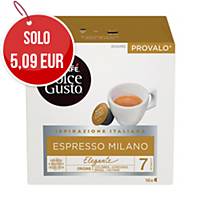 Caffè Espresso Milano Nescafè DolceGusto - conf   16 capsule