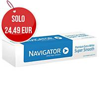 Rotolo carta plotter Navigator opaca bianca 90 g/mq 91,4 cm x 50 m