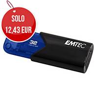 Memoria USB Emtec Click Easy 32 GB 3.2 blu / nero