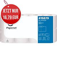 Papernet Toilettenpapier 416619, 2-lagig, Recycling, 250 Blatt, weiß, 64 Stück