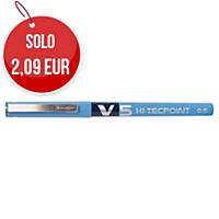 Penna roller con cappuccio Pilot V5 punta ad ago 0,5 mm blu