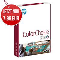 HP Farblaserpapier ColorChoice CHP756, A4, 250g/qm, weiß, 250 Blatt
