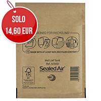 Buste a sacco imbottite Sealed Air Mail Lite® 11 x 16 cm avana - conf. 100