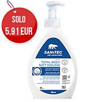 Detergente corpo Sanitec Total body Soft Mousse 600 ml