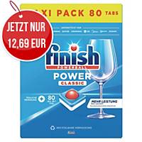 Finish Spülmaschinentabs Power Classic All in 1, Maxi-Pack, 80 Stück