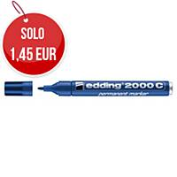 Marcatore industriale indelebile Edding 2000 punta tonda tratto: 1,5-3 mm blu