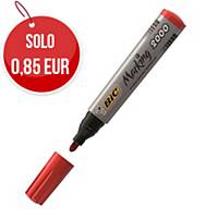 Marcatore indelebile Bic Marking 2000 ECOlutions punta tonda tratto 1,7 mm rosso