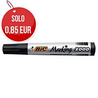 Marcatore indelebile Bic Marking 2000 ECOlutions punta tonda tratto 1,7 mm nero