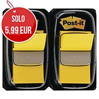 Segnapagina Post-it® Index medium gialli 2 dispenser da 50 pz cad.