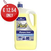 Flash Professional Multi-Surface & Floor Cleaner Lemon 5 Litre