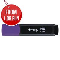 Lyreco Highlighters Purple - Pack Of 10