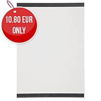Durable Magnetic Transparent Info Pocket Signage - A4 Clear, Pack of 2