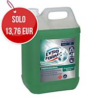 Detergente multiuso disinfettante Lysoform Pro Formula freschezza alpina 5 L