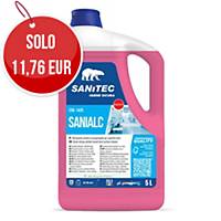 Detergente pavimenti a base alcolica Sanitec Sanialc 5 L