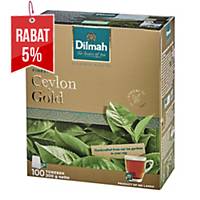 Herbata czarna DILMAH Ceylon Gold, 100 torebek