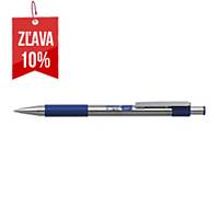 Guľôčkové pero Zebra F-301, klikacie, 0,7 mm, modré