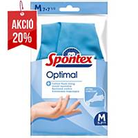 Spontex® Optimal kesztyű, méret M, kék