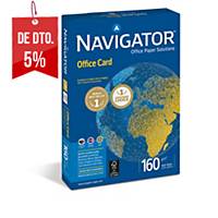 Resma de 250 folhas de papel Navigator Office Card - A4 - 160 g/m²